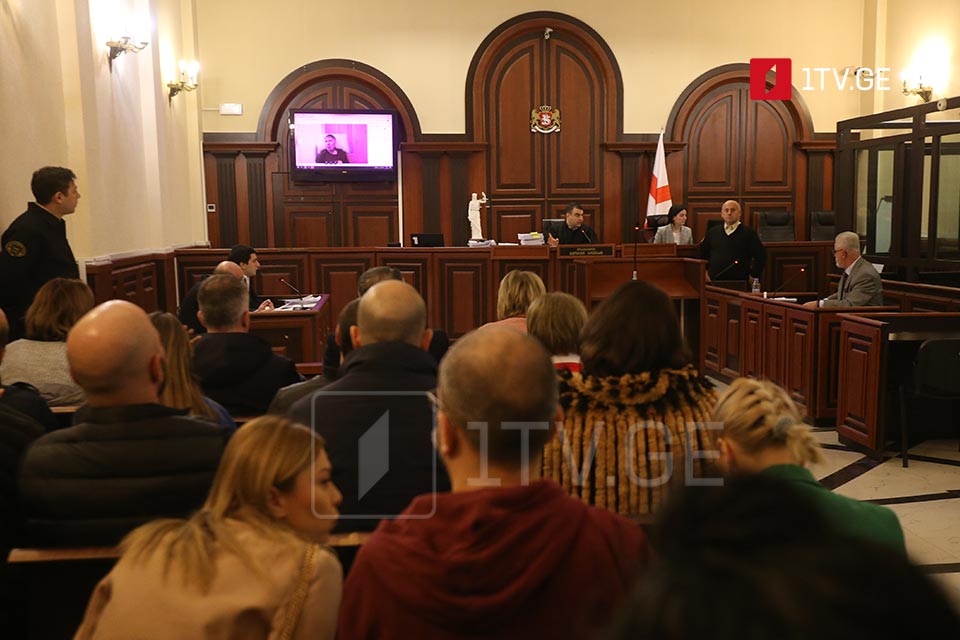 Tbilisi City Court hears Saakashvili's jail sentence delay; ex-President attends virtually