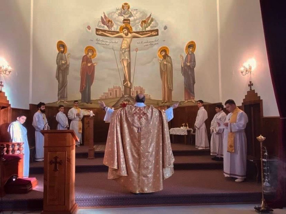 Рождественская служба прошла в Ассирийской Халдейской католической церкви