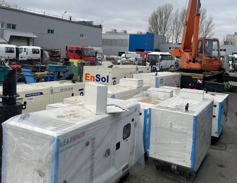 Georgia-donated power generators delivered to Ukraine