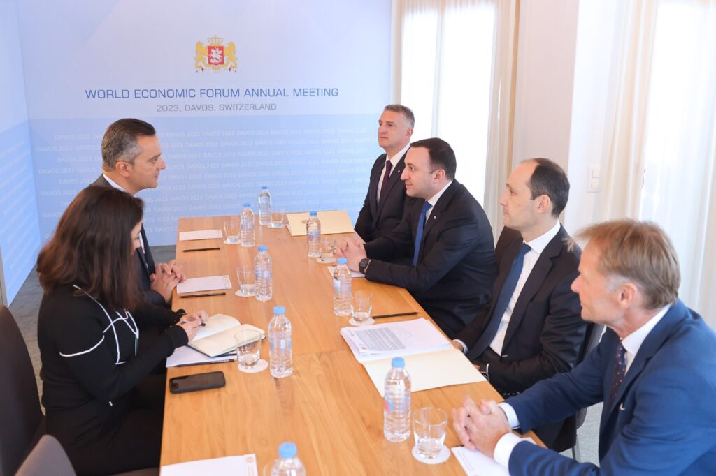 Ираклий Гарибашвили встретился с исполнительным директором компании Majid Al Futtaim