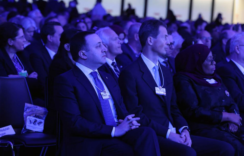 Ираклий Гарибашвили принимает участие во Всемирном экономическом форуме в Давосе