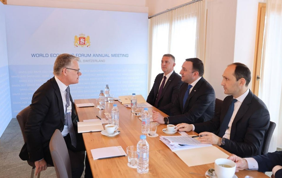 Ираклий Гарибашвили встретился с генеральным директором компании Stena Line