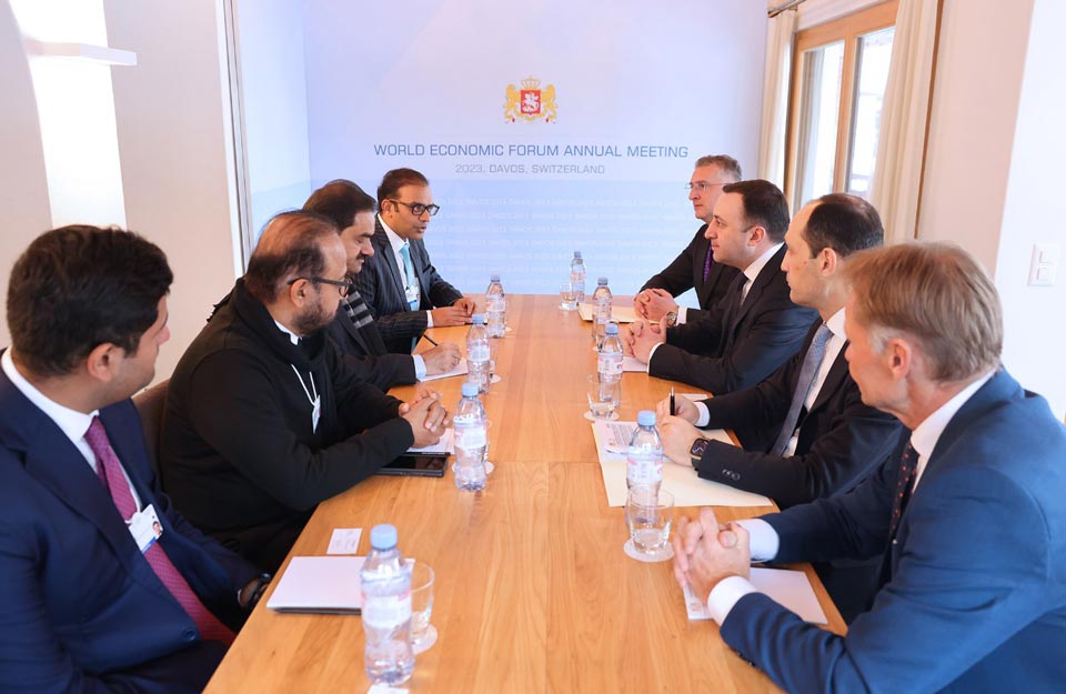 Ираклий Гарибашвили встретился с председателем Adani Group