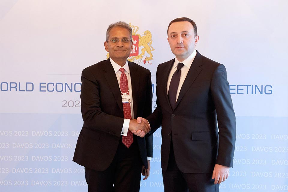 Ираклий Гарибашвили встретился с президентом и генеральным директором ACWA Power