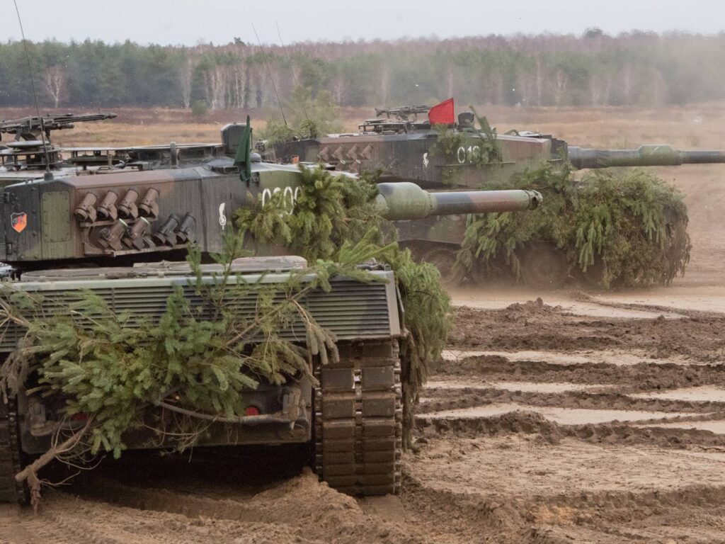 Almaniyanın "Rheinmetall" konserni Almaniya hökumətinin icazəsi halında Ukraynaya 139 ədəd Leopard 1 və Leopard 2 tanklarını tədarük edə biləcəyini açıqlayır