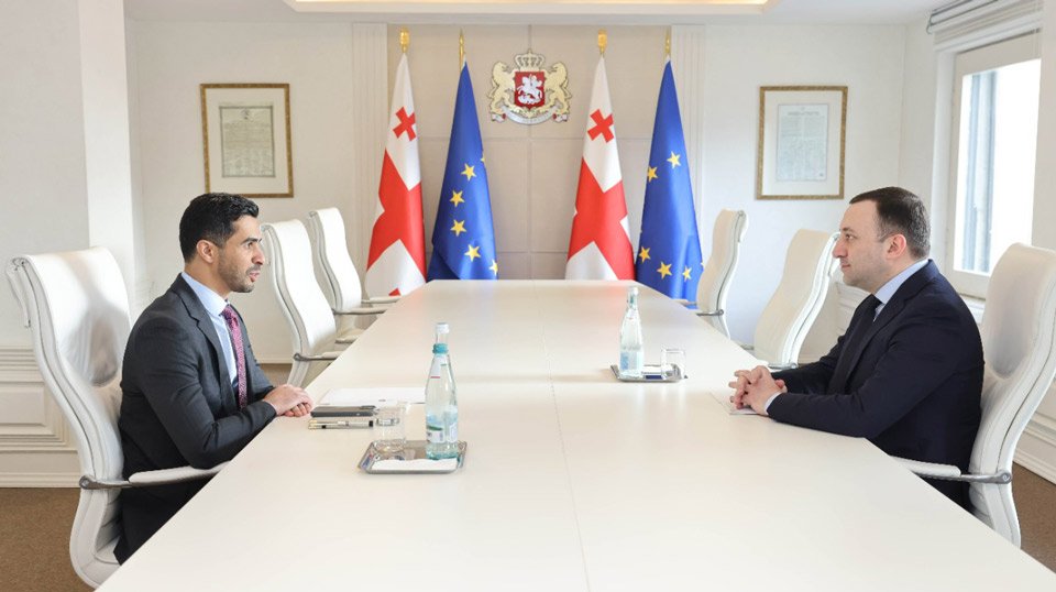 Ираклий Гарибашвили встретился с послом ОАЭ в Грузии