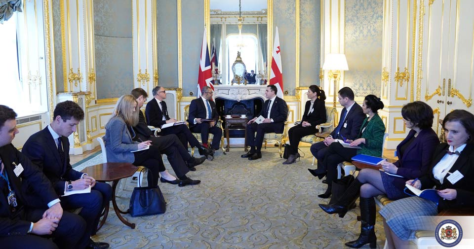 Georgian FM meets UK Foreign Secretary