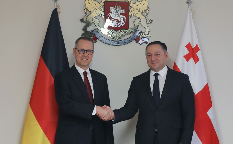 Interior Minister meets German Ambassador