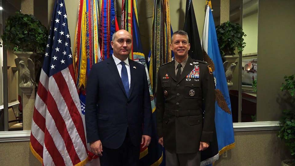 Джуаншер Бурчуладзе провел встречу в Бюро Национальной гвардии США