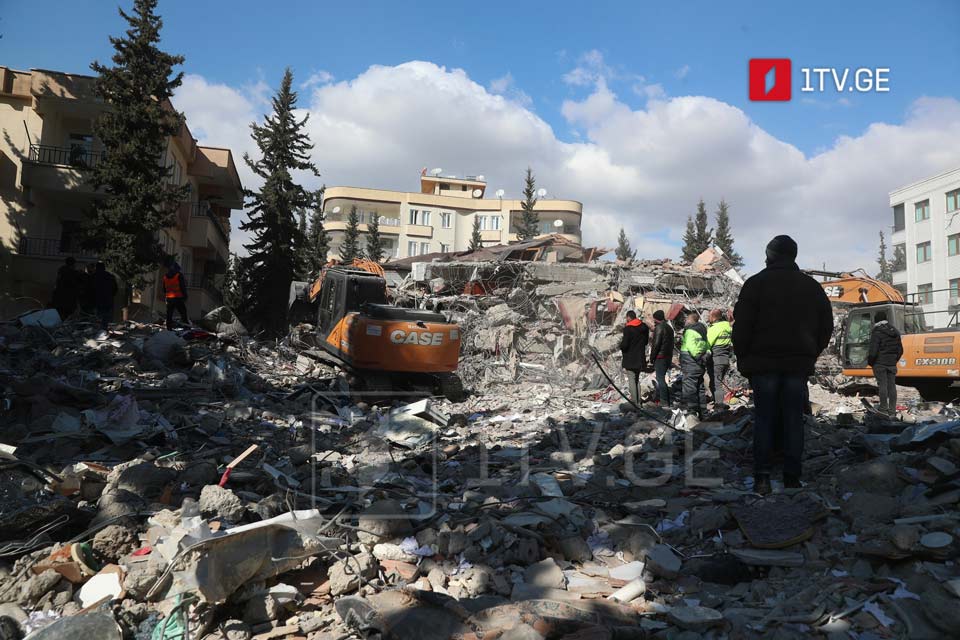 ԱԳՆ - Թուրքիայում տեղի ունեցած երկրաշարժի հետեւանքով հաստատվել է Վրաստանի եւս մեկ քաղաքացու մահը