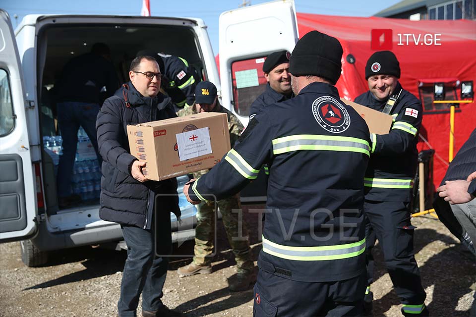 Посол и сотрудники посольства Грузии прибыли в зону бедствия в Турции