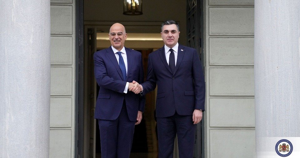 Georgia's FM meets with his Greek counterpart