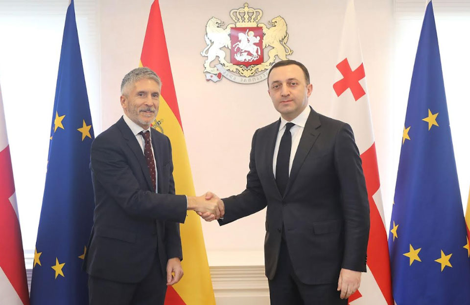 Ираклий Гарибашвили встретился с министром внутренних дел Королевства Испания