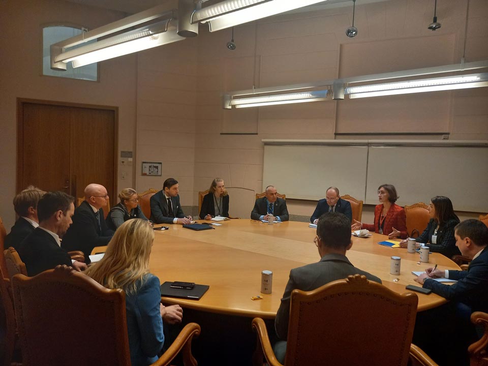 Делегация парламента Грузии встретилась с депутатами шведского парламента в Стокгольме