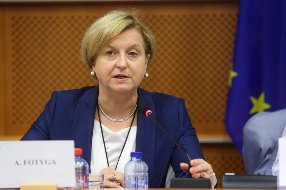 MEP Anna Fotyga calls 'Foreign Agents' bill hazardous game