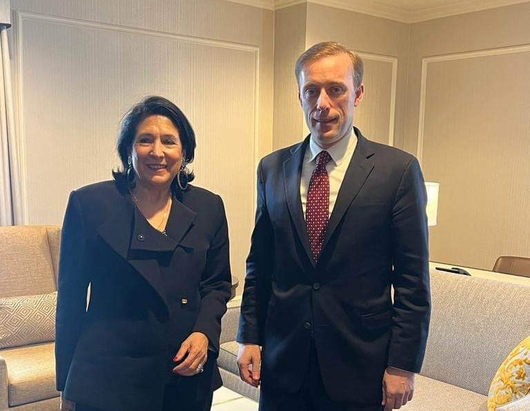 Georgian President meets US National Security Advisor