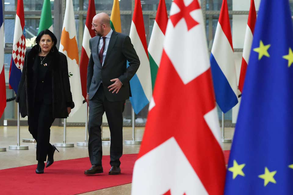 Charles Michel reaffirms EU’s commitment to Georgia’s European path