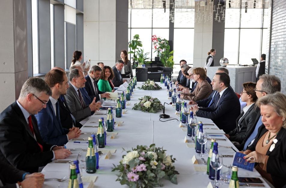 Ираклий Гарибашвили встретился с послами Евросоюза и стран-членов ЕС