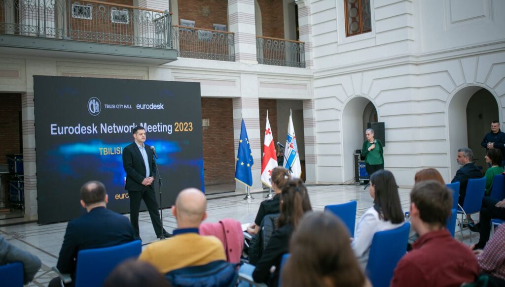 Eurodesk Network Meeting opens at Tbilisi City Assembly