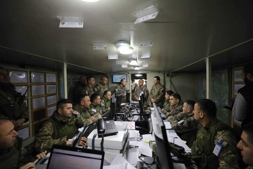 Պաշտպանության ուժերի հրամանատարը ծանոթացել է «Էգրիսի 2023» հրամանատարաշտաբային զորավարժությունների ընթացքին