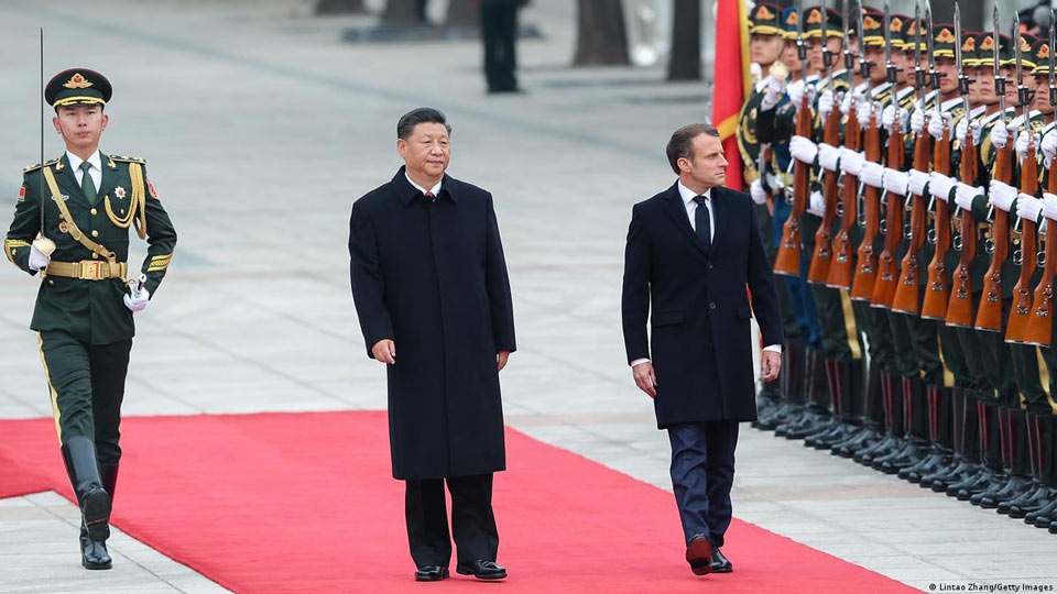 Эммануэль Макрон - Китай может сыграть важную роль в поисках пути к миру в Украине