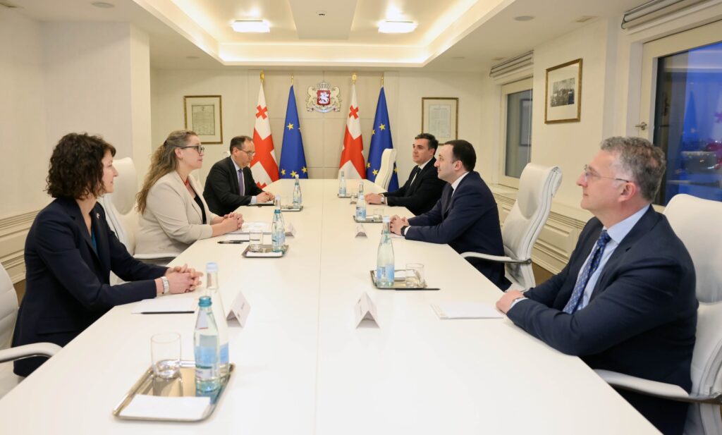 Ираклий Гарибашвили встретился с помощником заместителя госсекретаря США