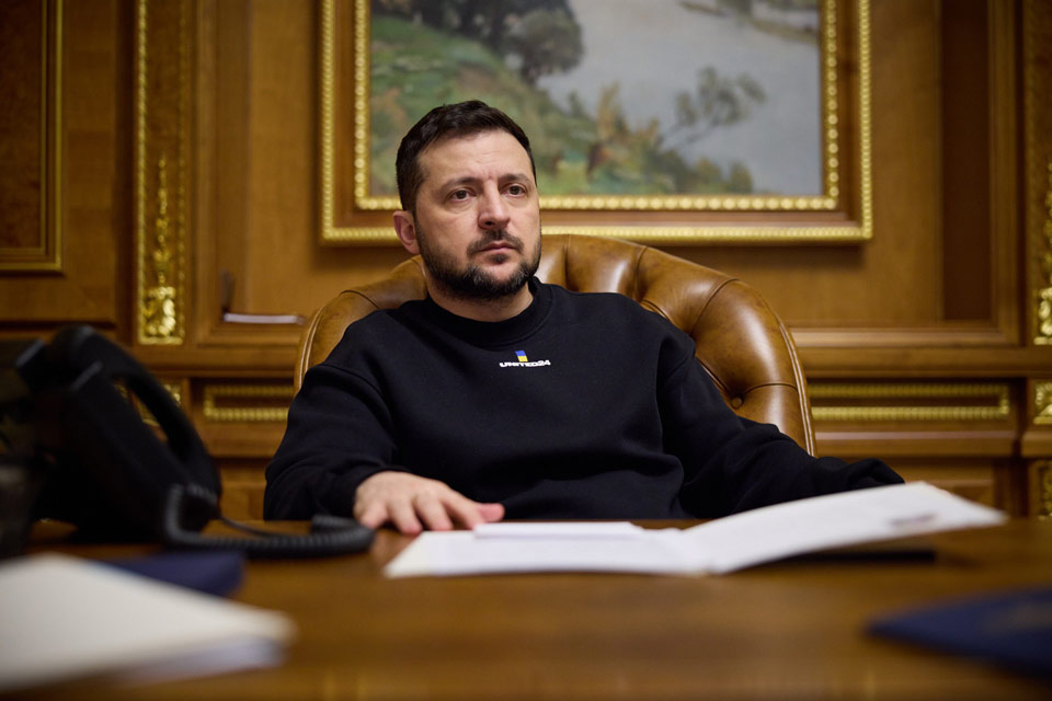 Владимир Зеленский провел очередное заседание Ставки главнокомандующего