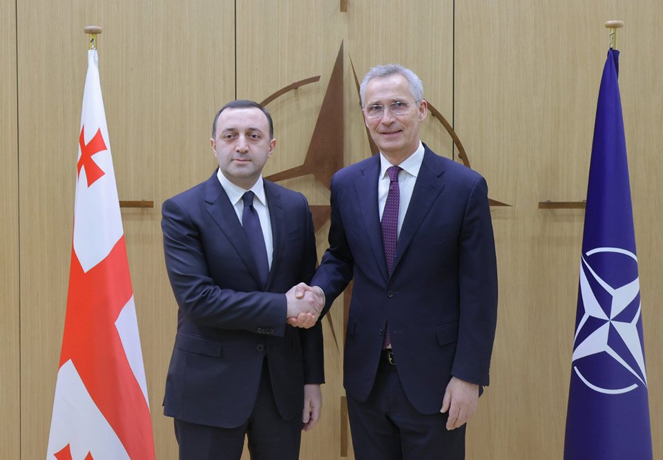 Georgian PM, NATO Chief discuss dynamic of Georgia’s Euro-Atlantic integration