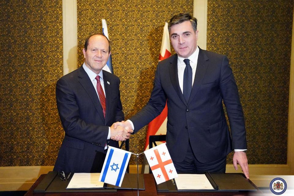 Илья Дарчиашвили посетил с официальным визитом Израиль
