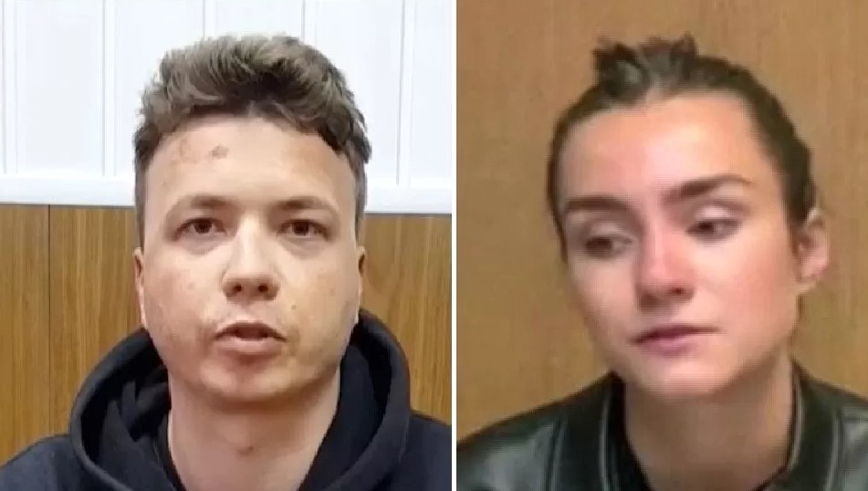 Суд Минска приговорил белорусского журналиста, бывшего редактора оппозиционного телеграм-канала Nexta Романа Протасевича к восьми годам заключения
