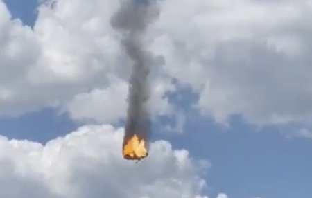 СМИ - В Брянской области России разбились два вертолета и один военный самолет