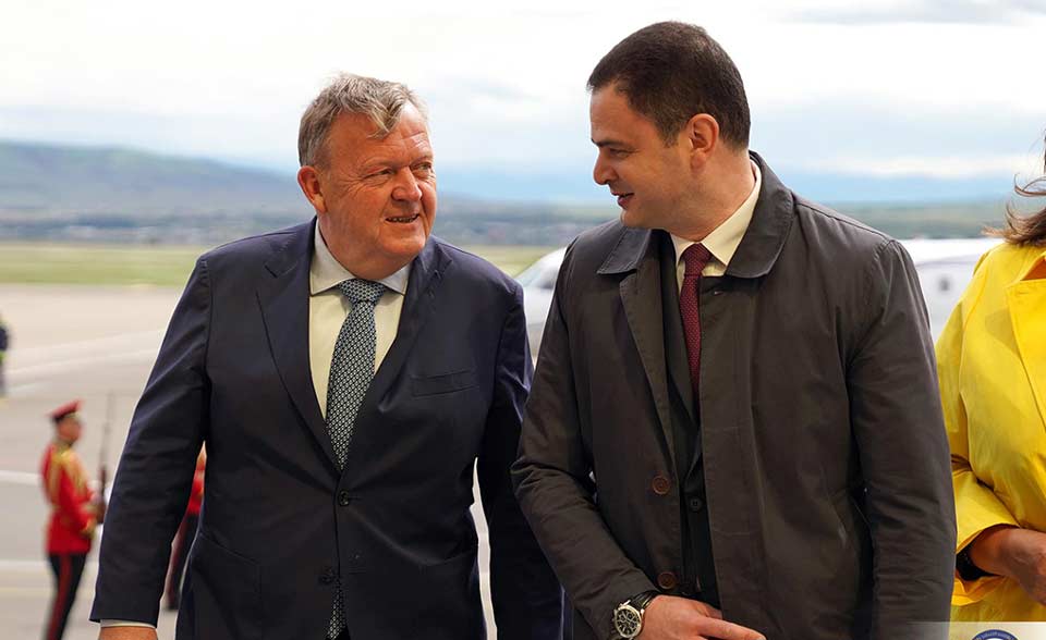 Министр иностранных дел Дании прибыл в Грузию