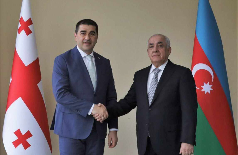 Шалва Папуашвили встретился с премьер-министром Азербайджана
