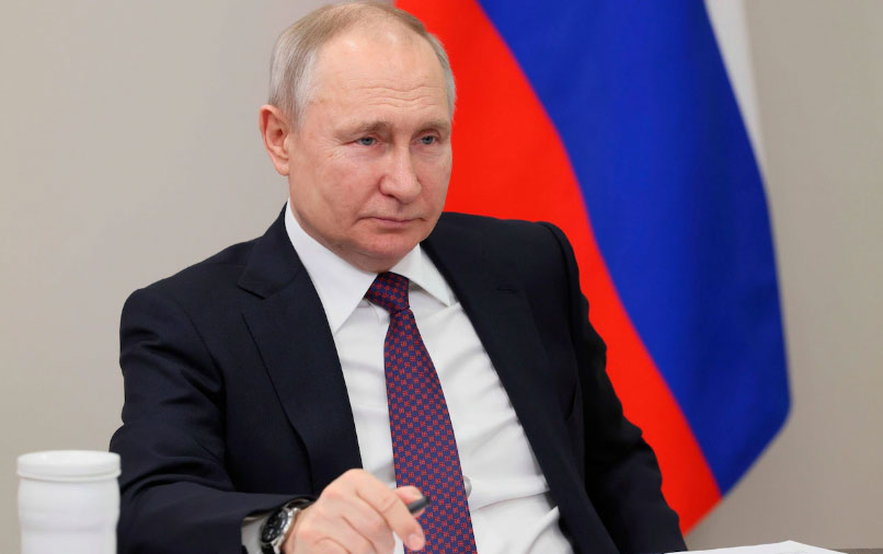 Владимир Путин - Киевские власти с подачи западных кураторов вновь делают опасную ставку на эскалацию боевых действий
