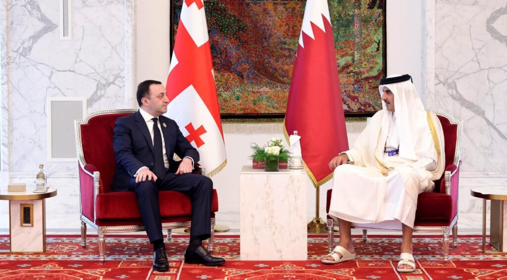 Georgian PM meets Emir of Qatar