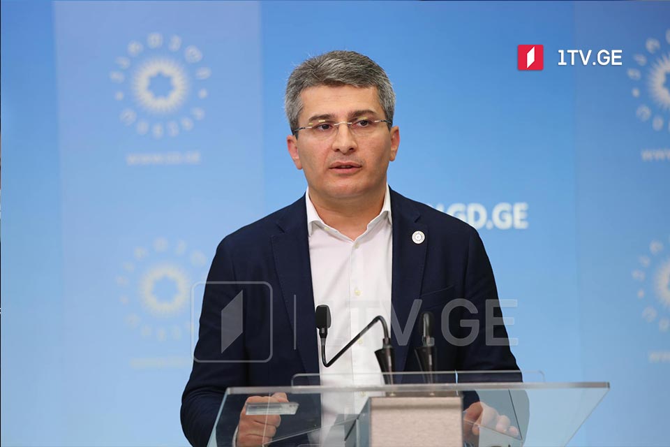 GD's Mdinaradze vows Georgian gov't imposes no de facto or other sanctions