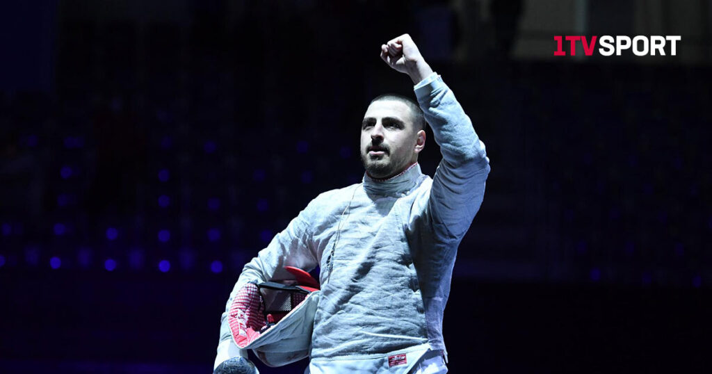 Georgia's Sandro Bazadze wins fencing championship in Châlons-en-Champagne