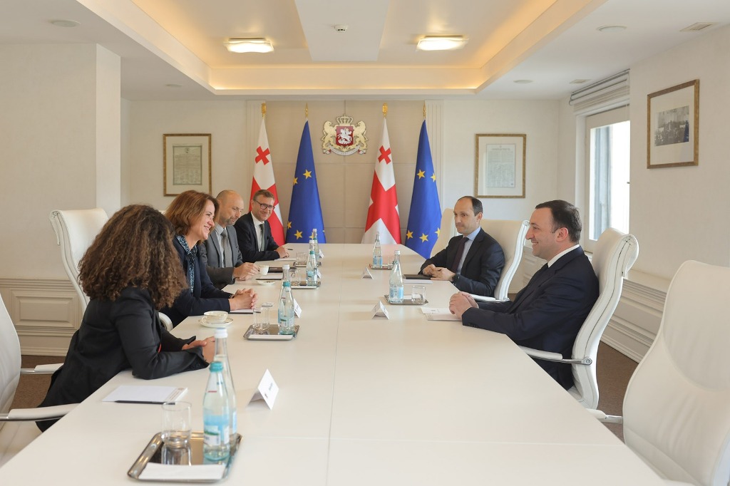 PM Garibashvili meets EDF’s Vice President