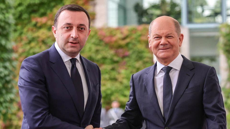 Georgian PM to hold face-to-face meeting with German Chancellor