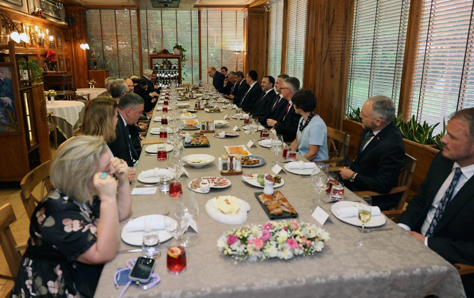 Georgian PM hosts EU ambassadors