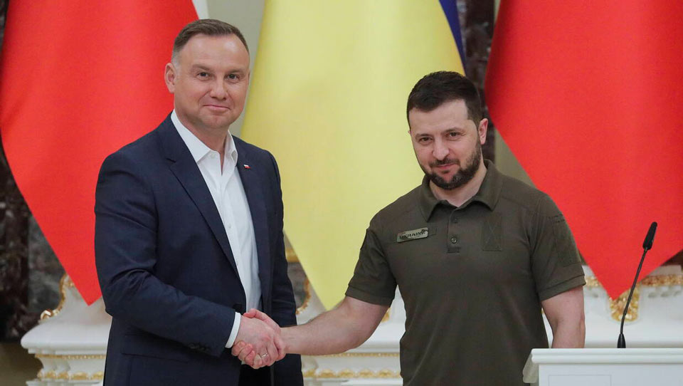 Vladimir Zelenski Anjey Duda ilə telefon danışığı apardı – Ukraynanın NATO-ya üzvlüyünün reallaşması üçün işi davam etdiririk