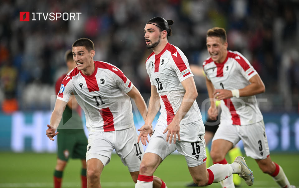 Georgia’s U21 football team beats Portugal 2:0