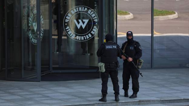 Ռուսական լրատվամիջոցների փոխանցմամբ՝ անվտանգության ուժերը մտել են Սանկտ Պետերբուրգում գտնվող «Վագներ կենտրոնի» գրասենյակ