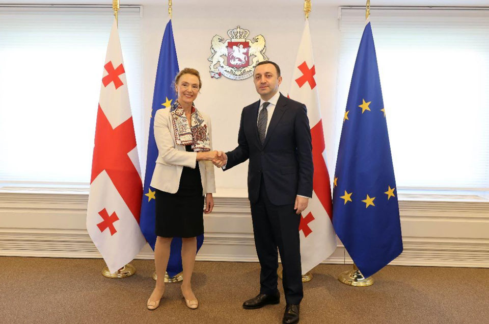 Премьер-министр Грузии встретился с генеральным секретарем Совета Европы