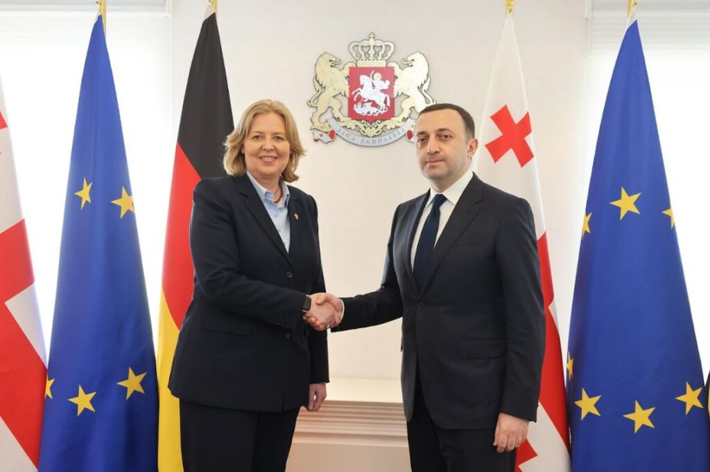 Ираклий Гарибашвили встретился с председателем Бундестага Германии