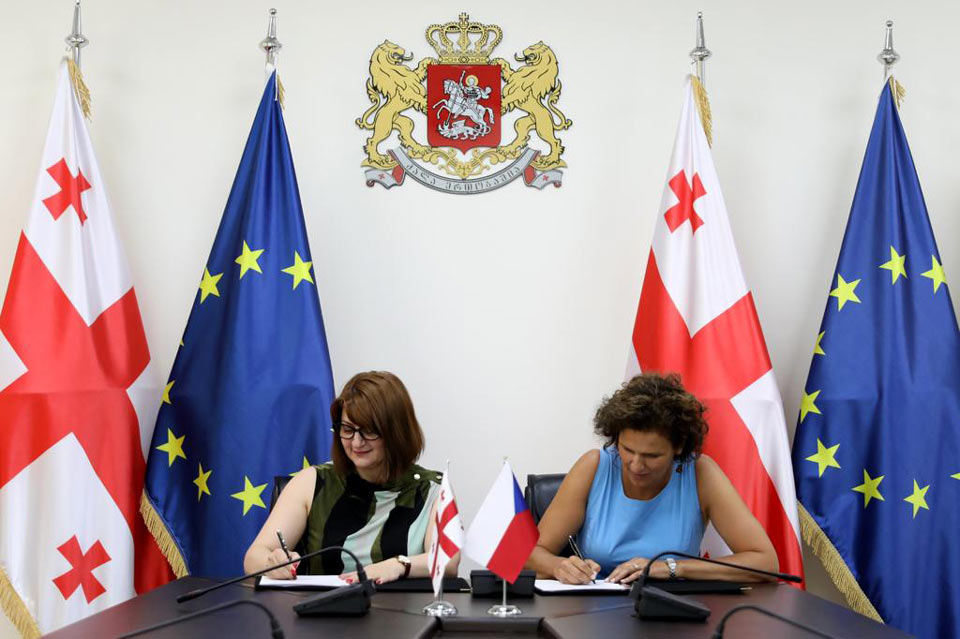 Georgian Health Ministry, Czech Development Agency sign MoC