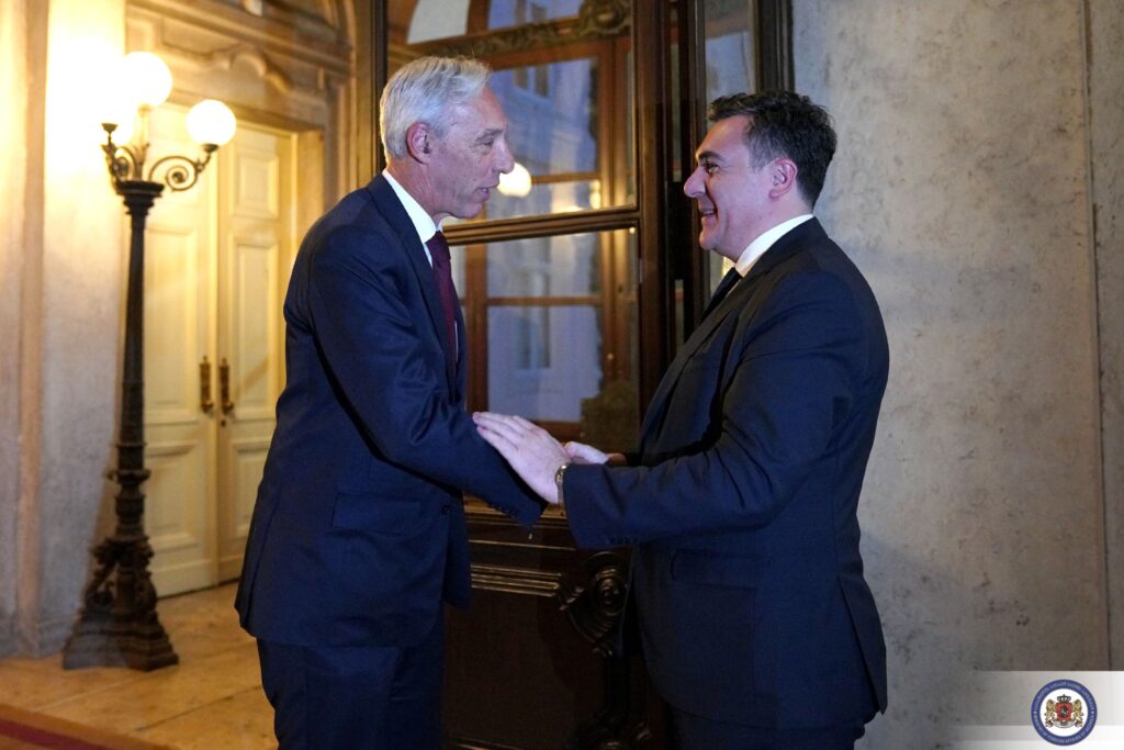 Илья Дарчиашвили встретился с министром иностранных дел Португалии Жоау Гомешем Кравиньо