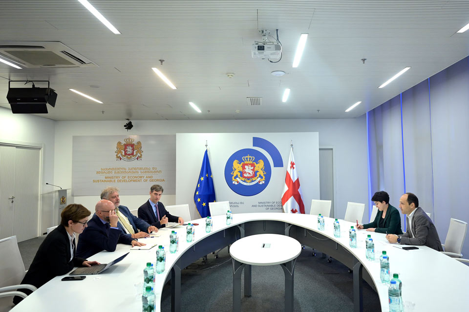 Леван Давиташвили встретился с вице-президентом Азиатского банка инфраструктурных инвестиций