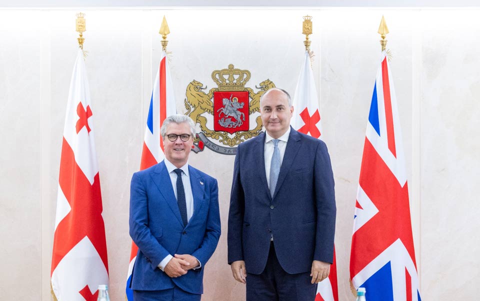Джуаншер Бурчуладзе встретился с министром экспорта Великобритании