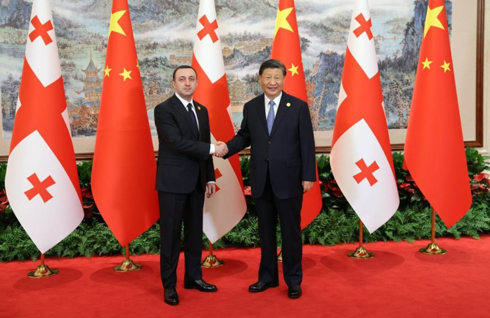 Ираклий Гарибашвили встретился с председателем КНР Си Цзиньпином